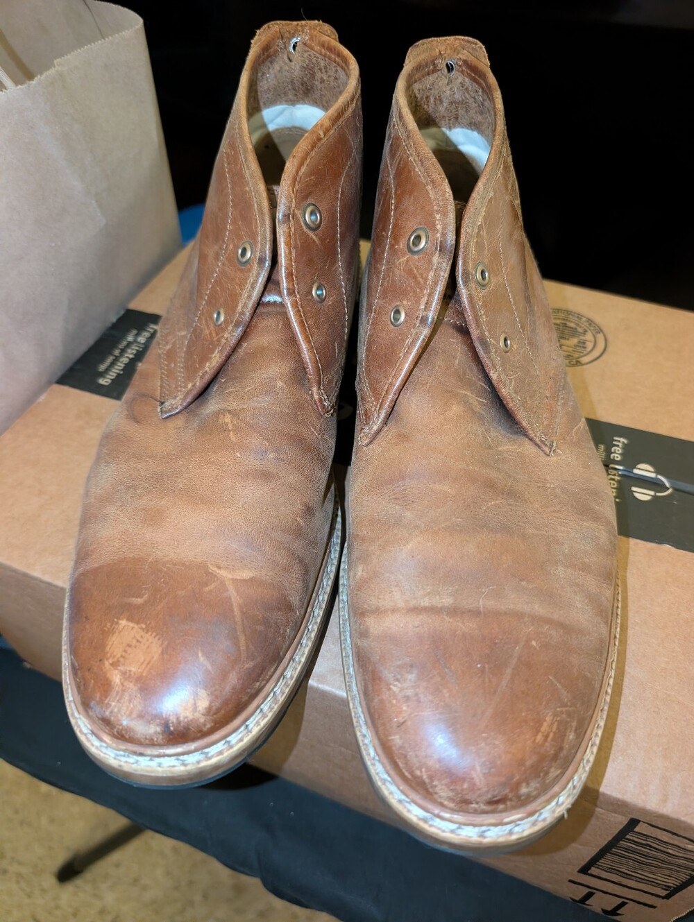 Timberland Men's Leather Chukka Boots - Brown